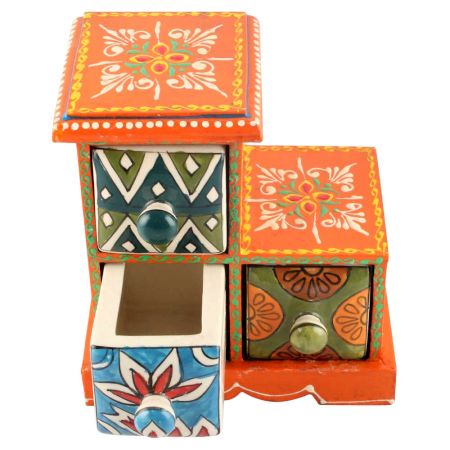 Spice Box Masala Rack Container Gift Items 